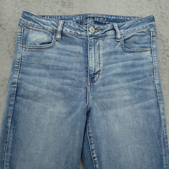American Eagle Outfitters Denim Blue Jeggings - Picture 13 of 16